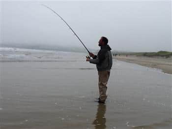 Fishing at Ogunquit Beach1